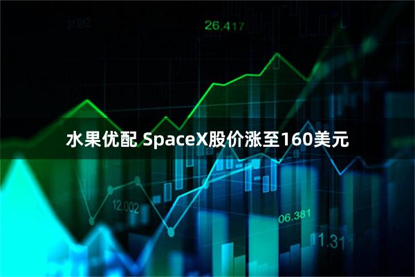 水果优配 SpaceX股价涨至160美元